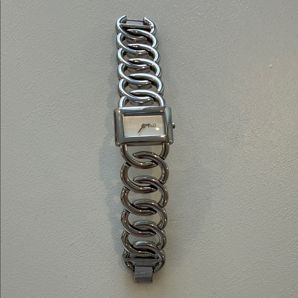 Dolce & Gabbana Silver Chain Bracelet Watch